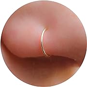 14K Gold Plated Nose Ring