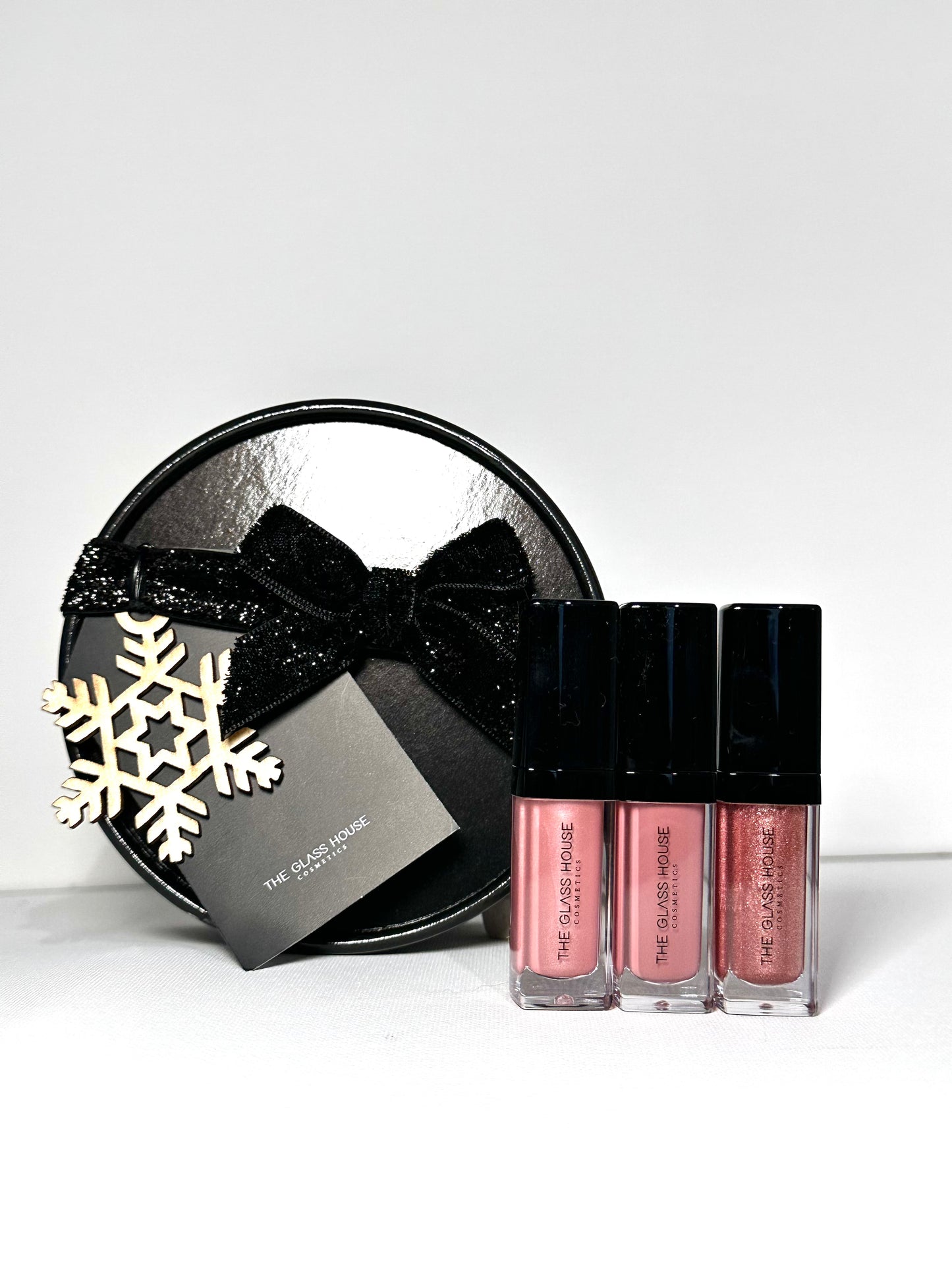 Pink Lipgloss Holiday Set