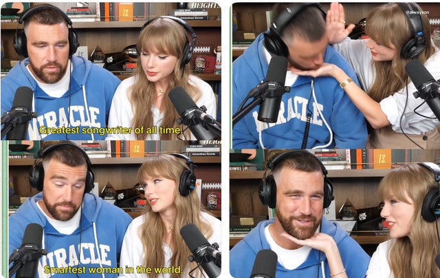Why Secure Men Champion Their Partners: The Real Flex on the tight end- I mean tail end- of the latest New Heights Podcast
