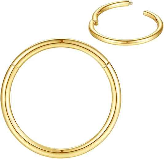 14K Gold Plated Nose Ring